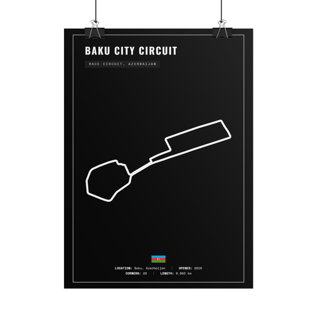Baku City Circuit Poster