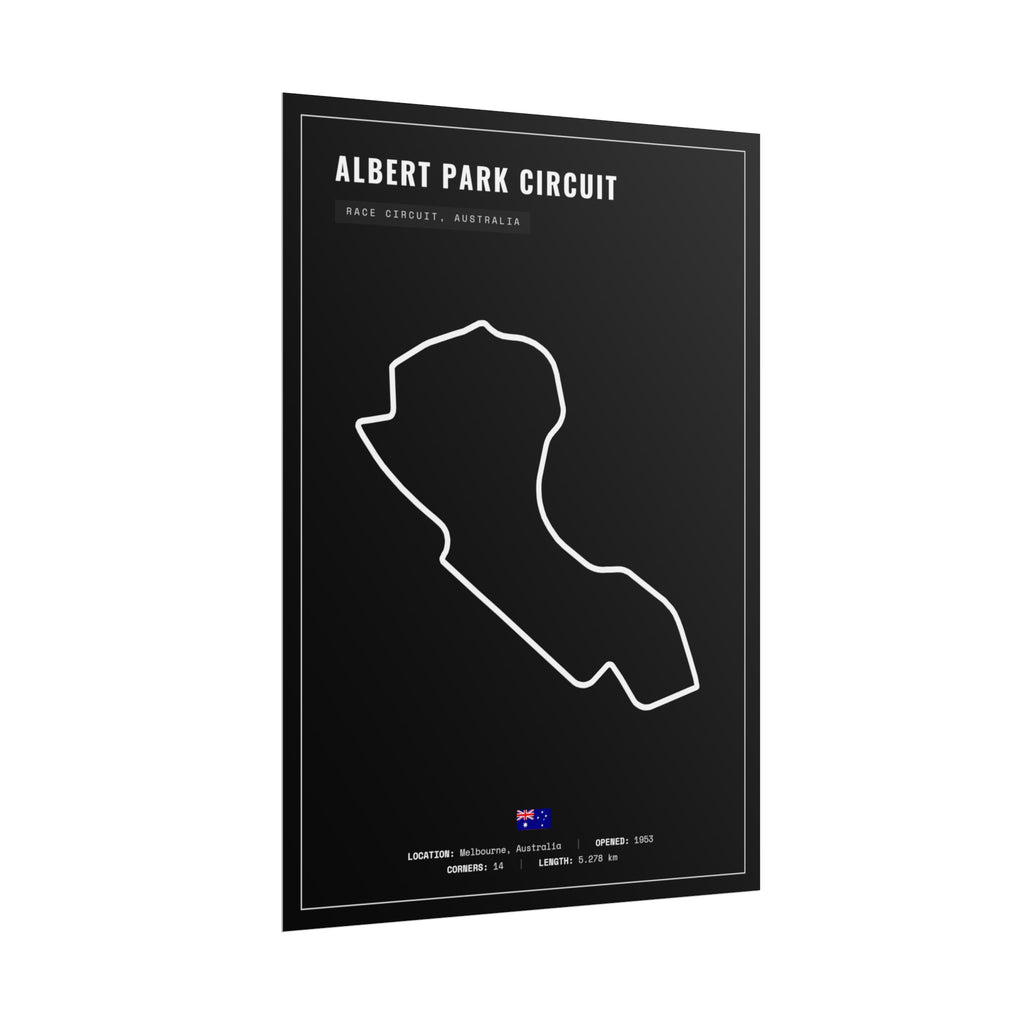 Albert Park Circuit Poster
