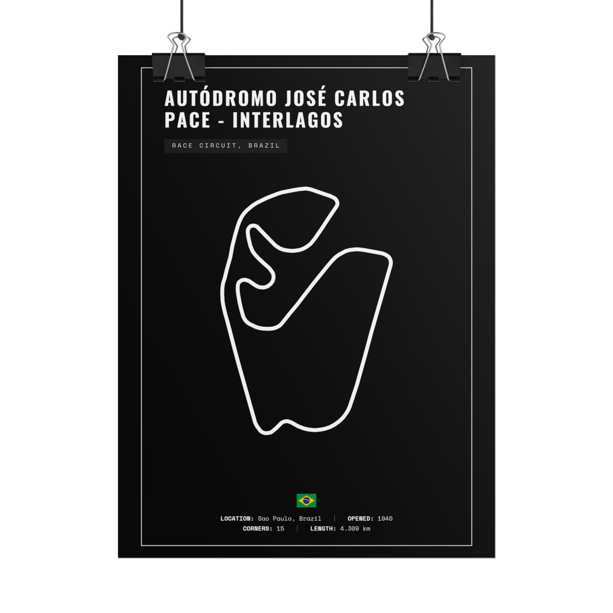 Interlagos Poster