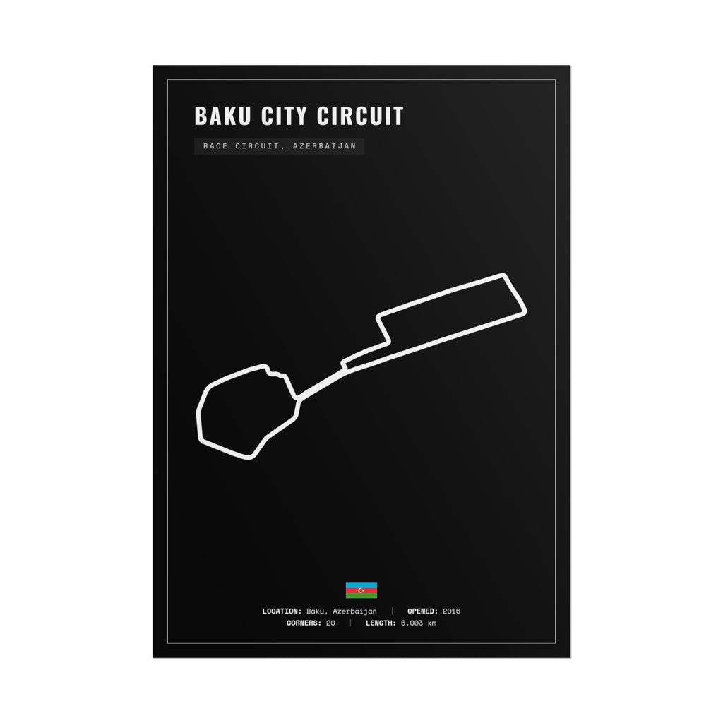 Baku City Circuit Poster