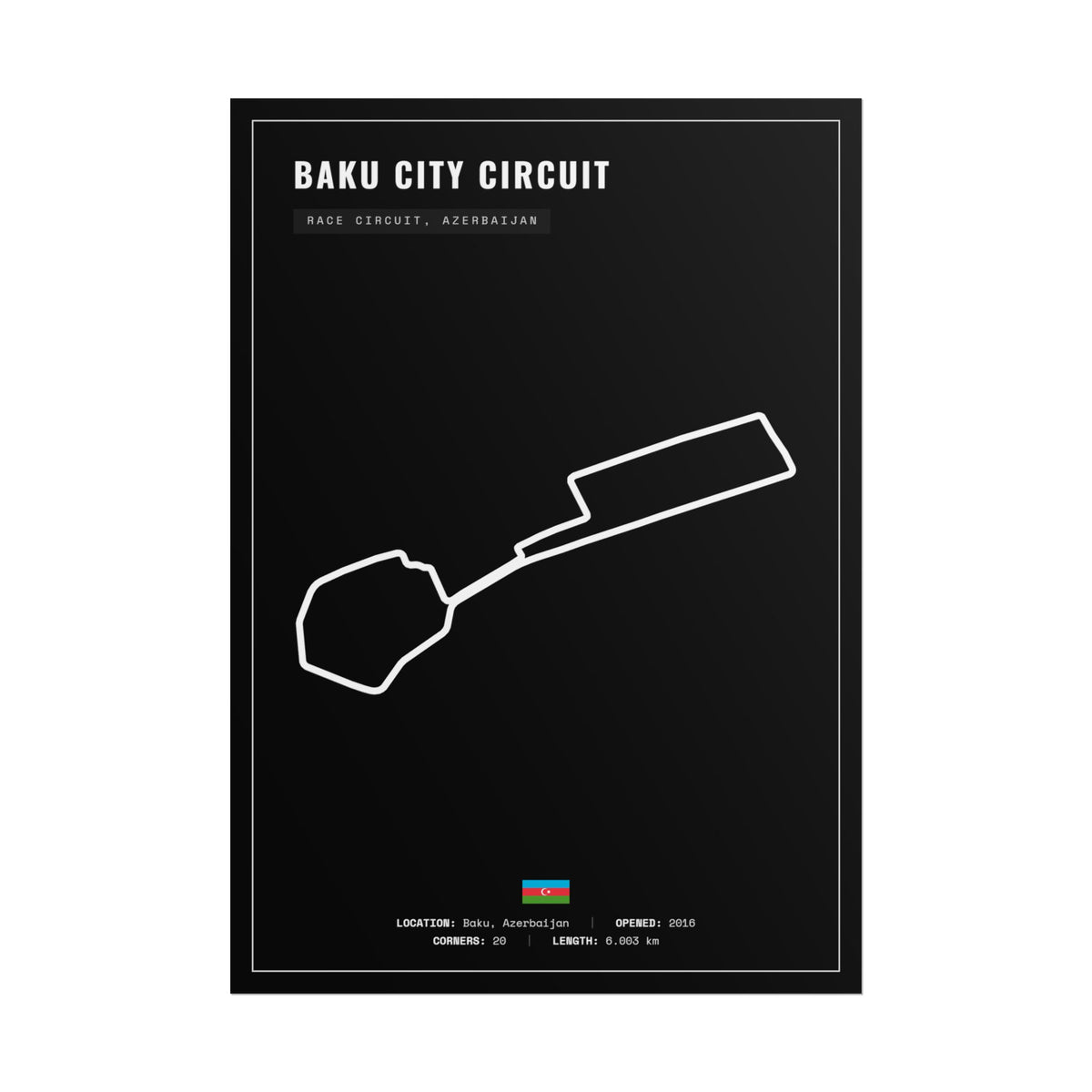 Baku City Circuit Poster