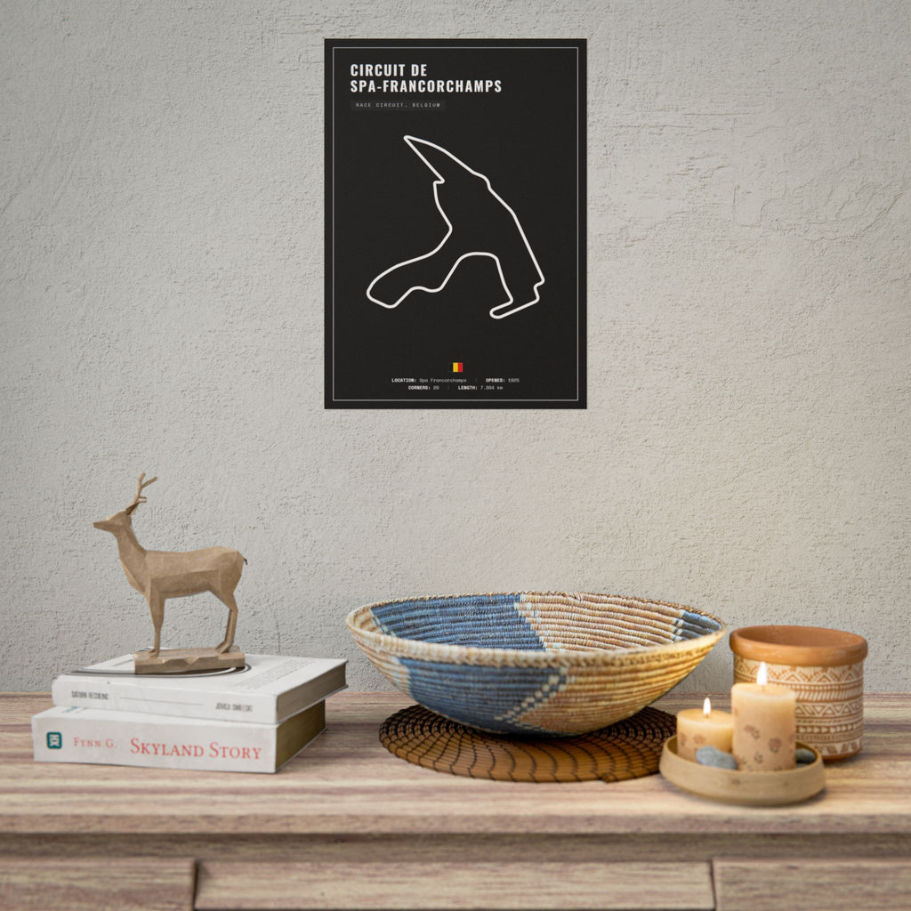 Spa-Francorchamps Poster