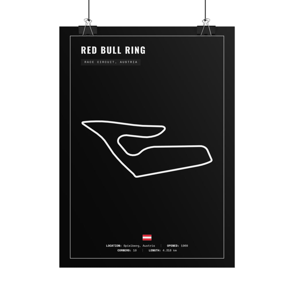 Red Bull Ring Poster