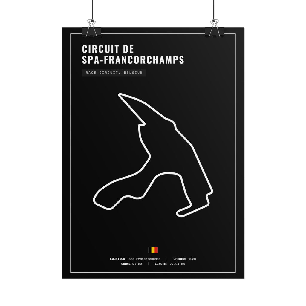Spa-Francorchamps Poster