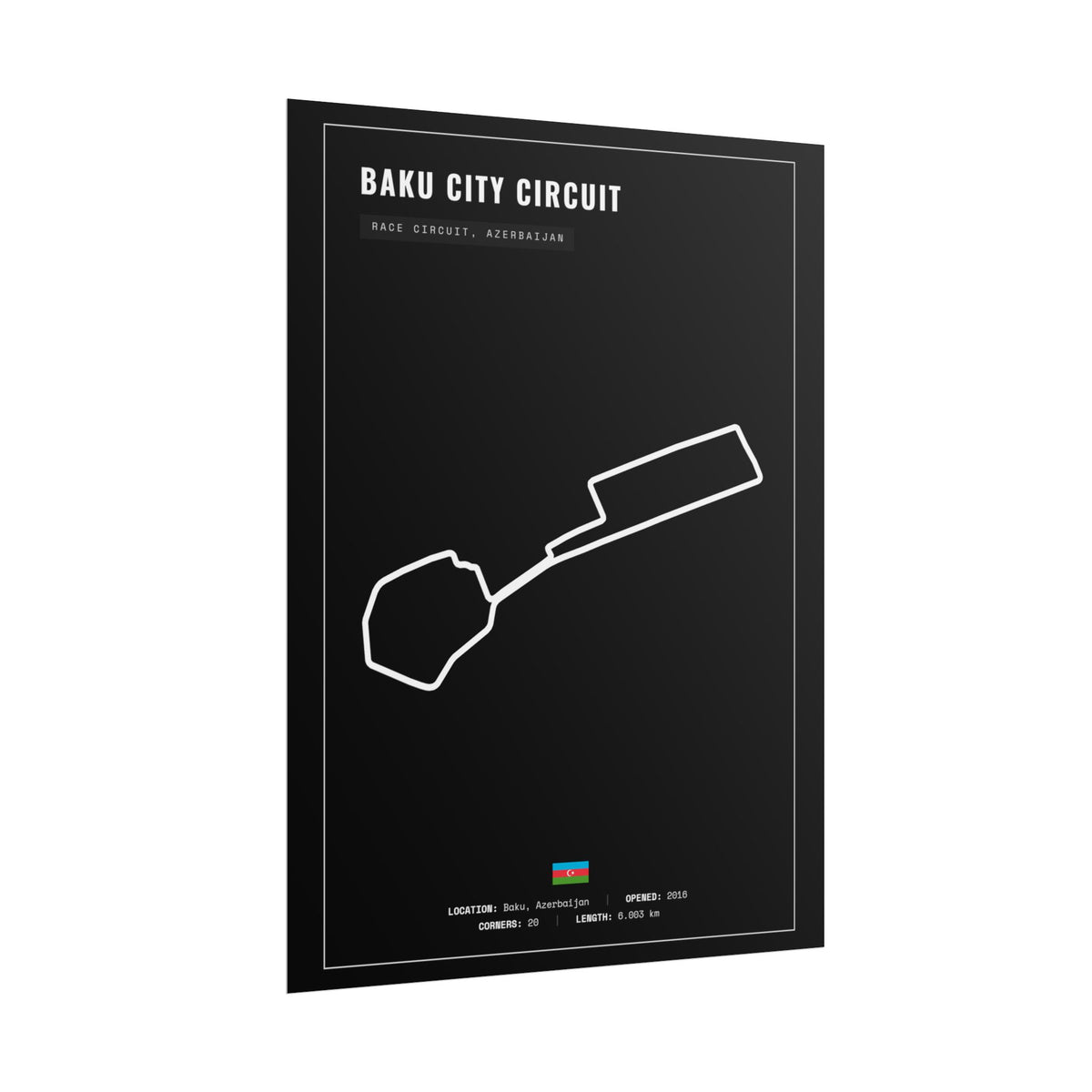 Baku City Circuit Poster