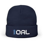 Overtake Racing League Embroidered Knit Beanie