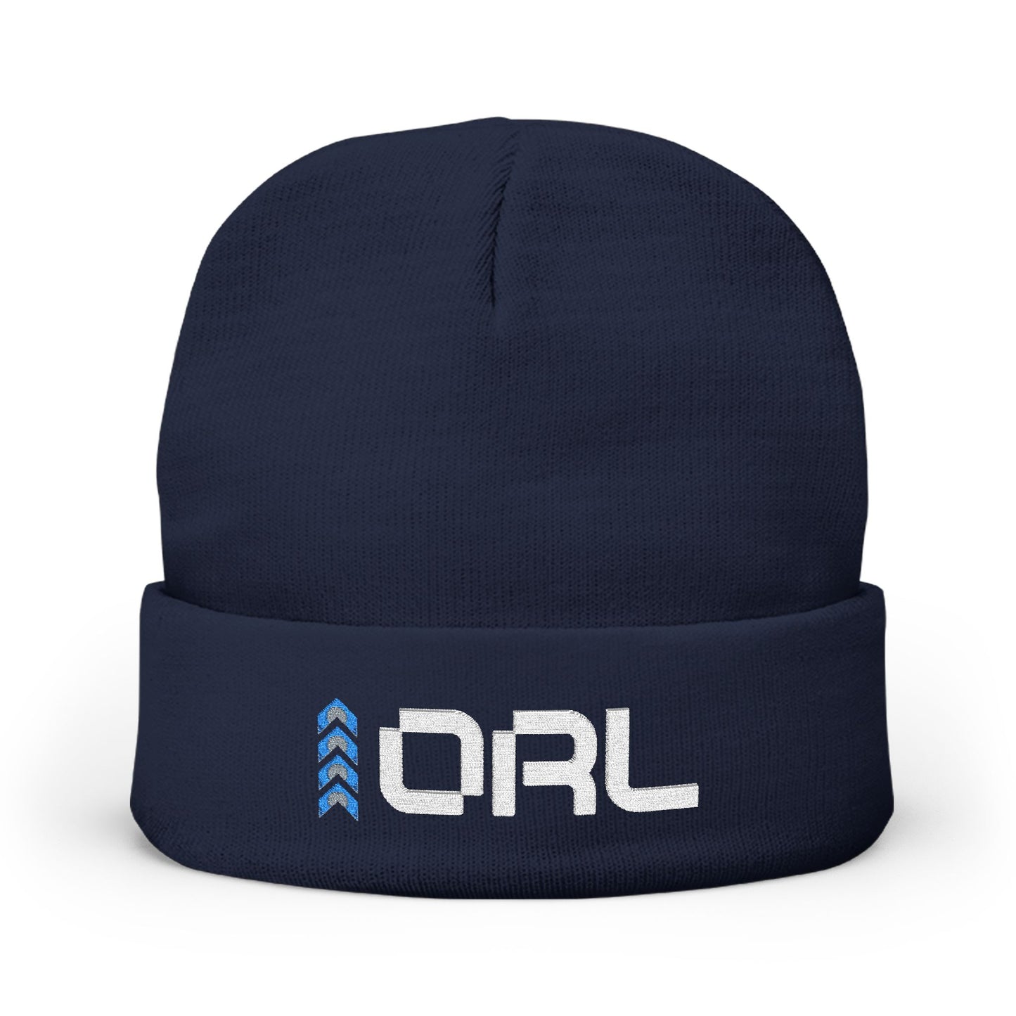 Overtake Racing League Embroidered Knit Beanie