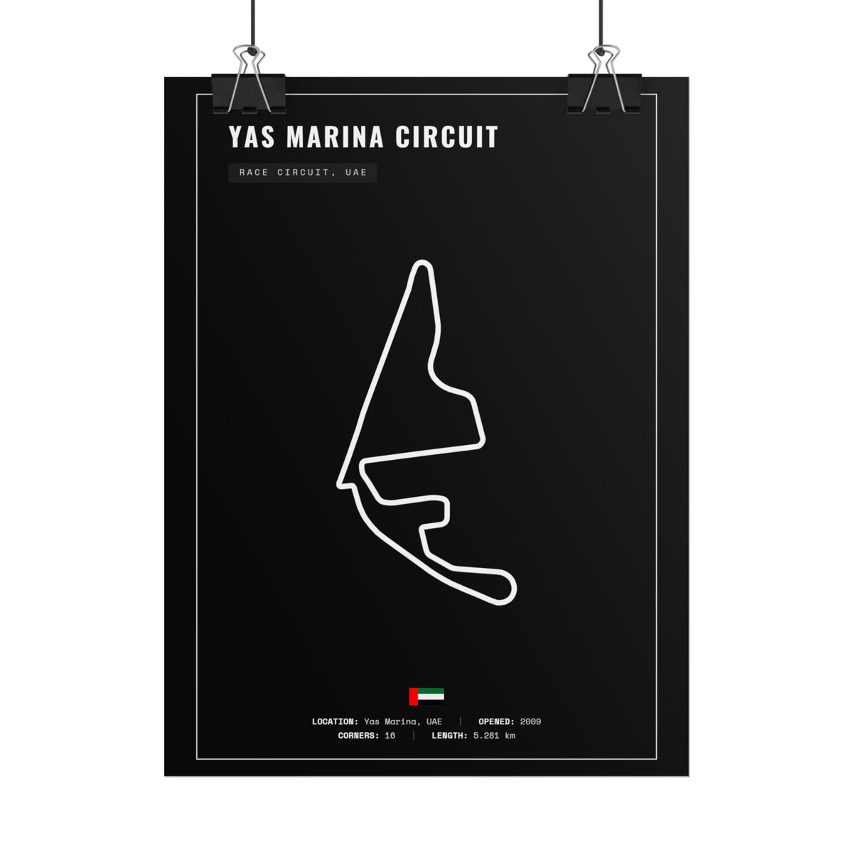 Yas Marina Circuit Poster