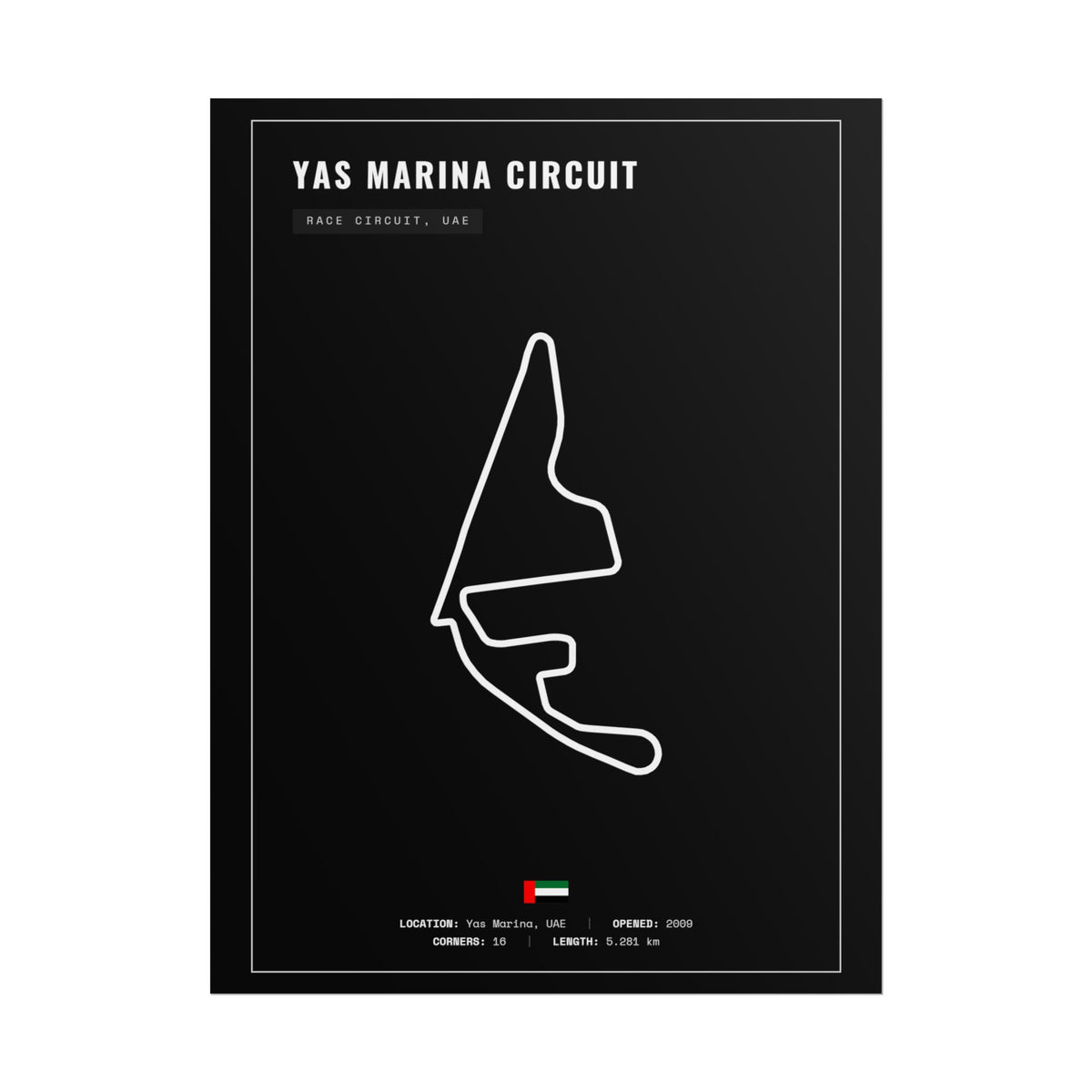 Yas Marina Circuit Poster