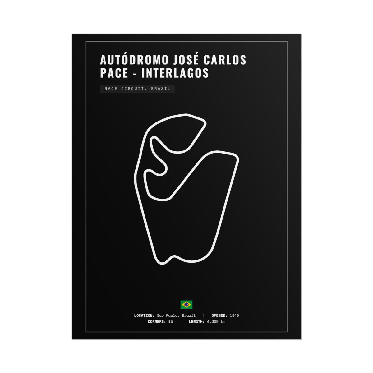 Interlagos Poster