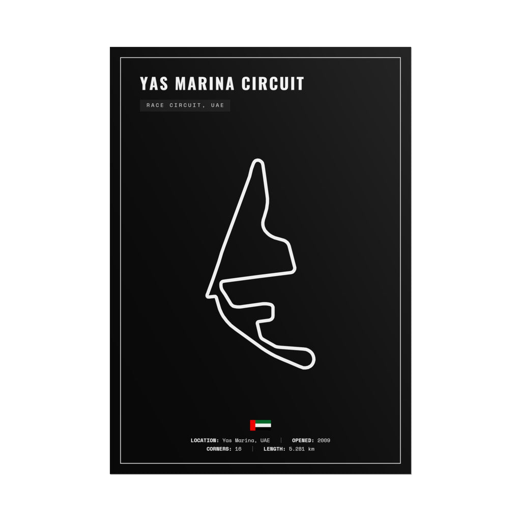 Yas Marina Circuit Poster