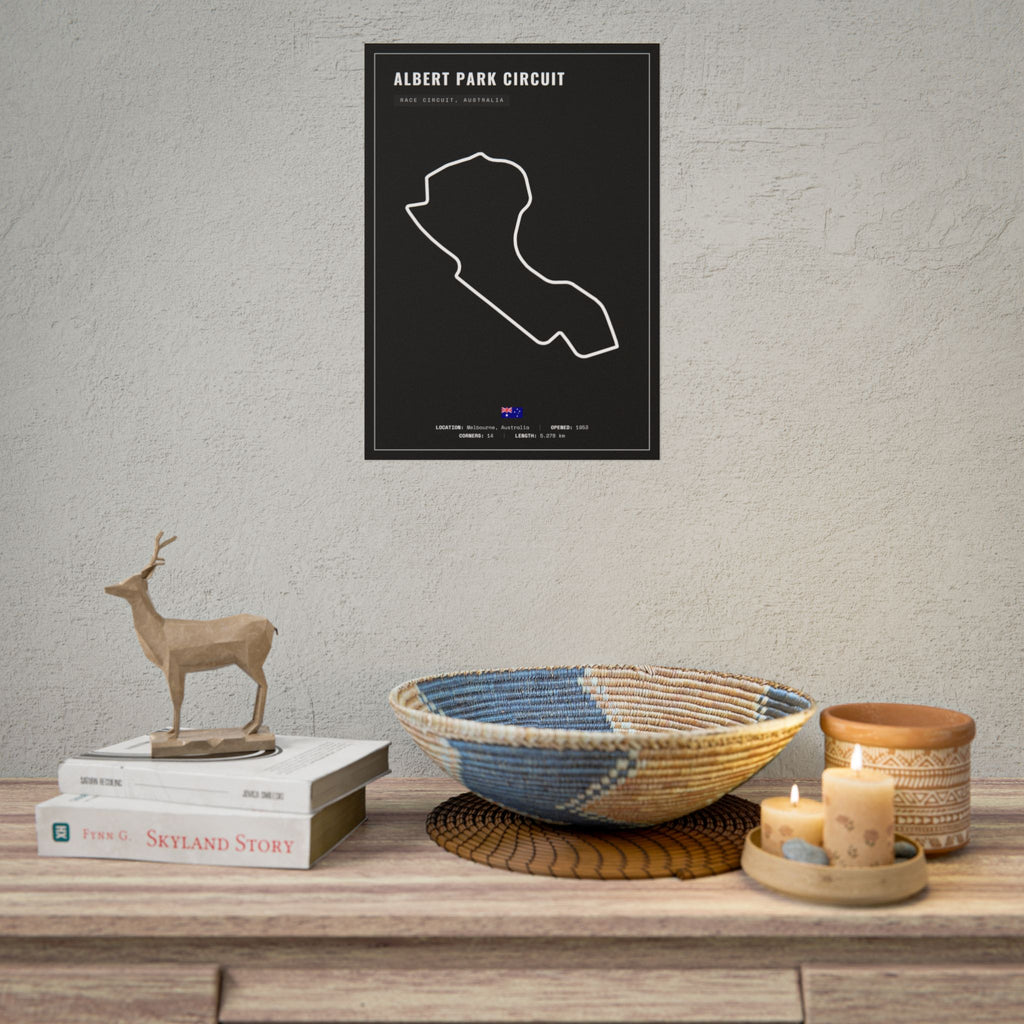 Albert Park Circuit Poster