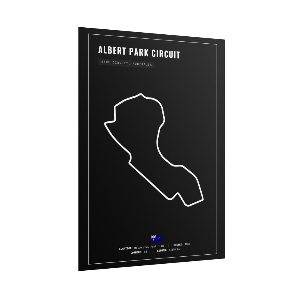 Albert Park Circuit Poster