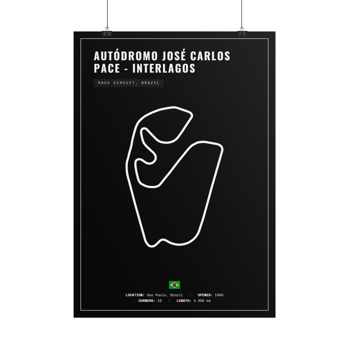 Interlagos Poster