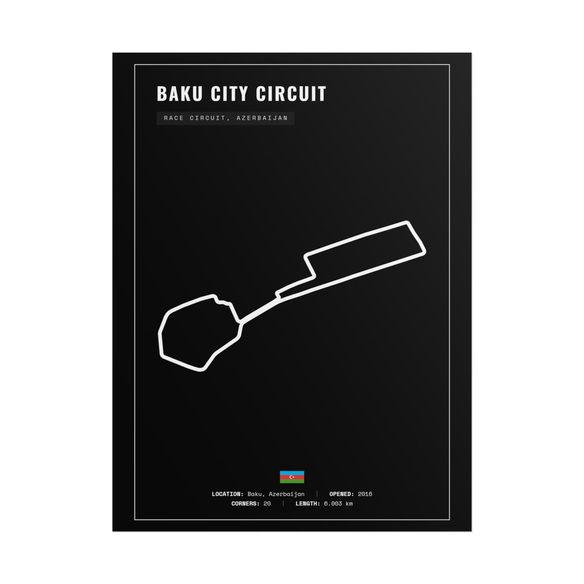Baku City Circuit Poster