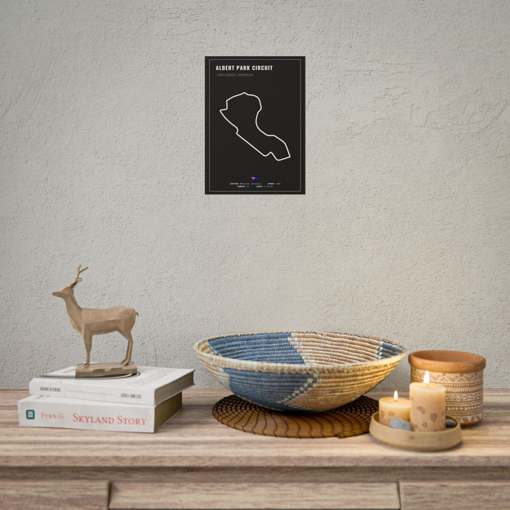 Albert Park Circuit Poster