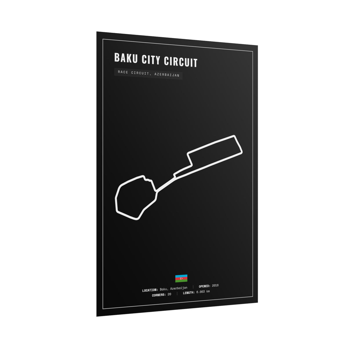 Baku City Circuit Poster