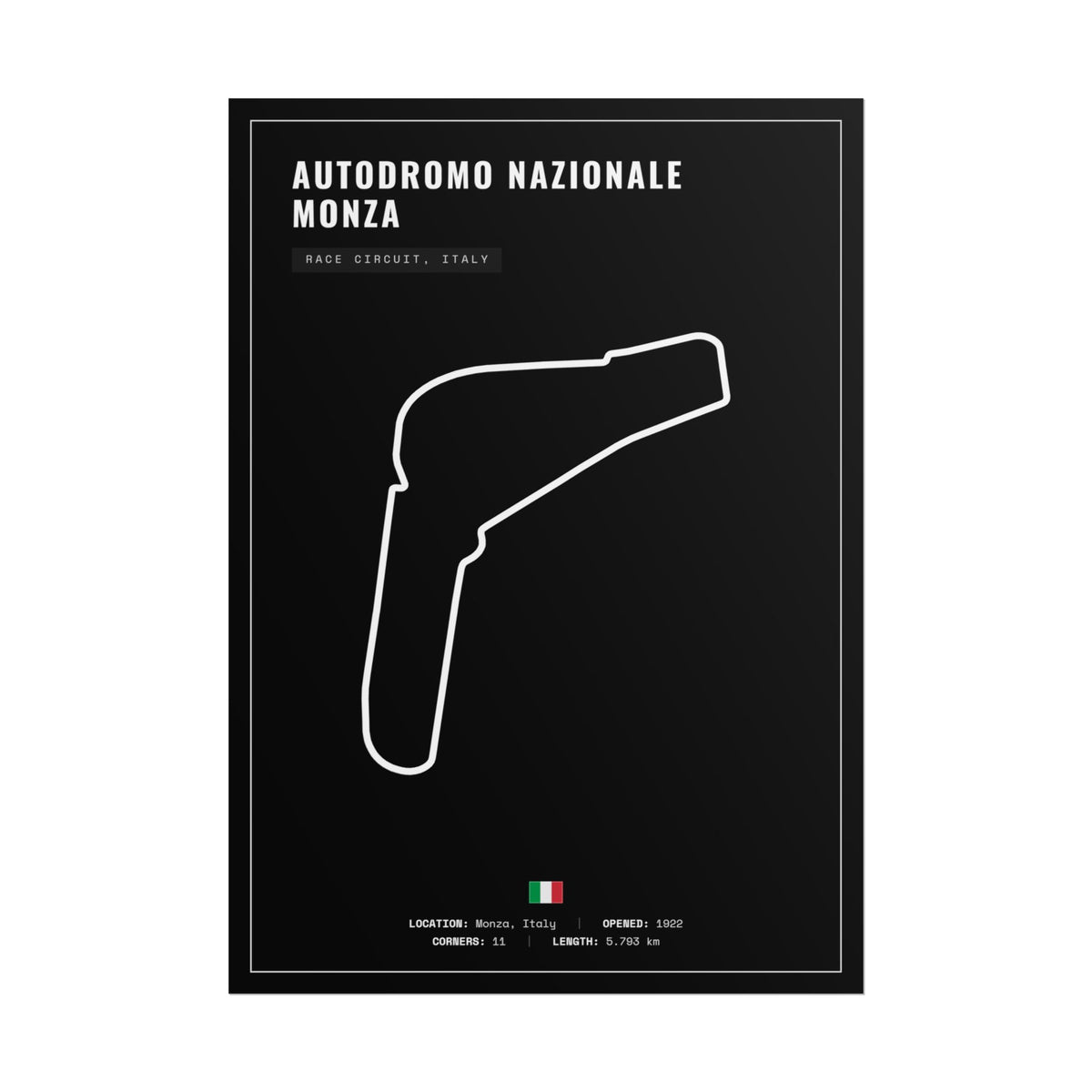 Autodromo Nazionale Monza Poster