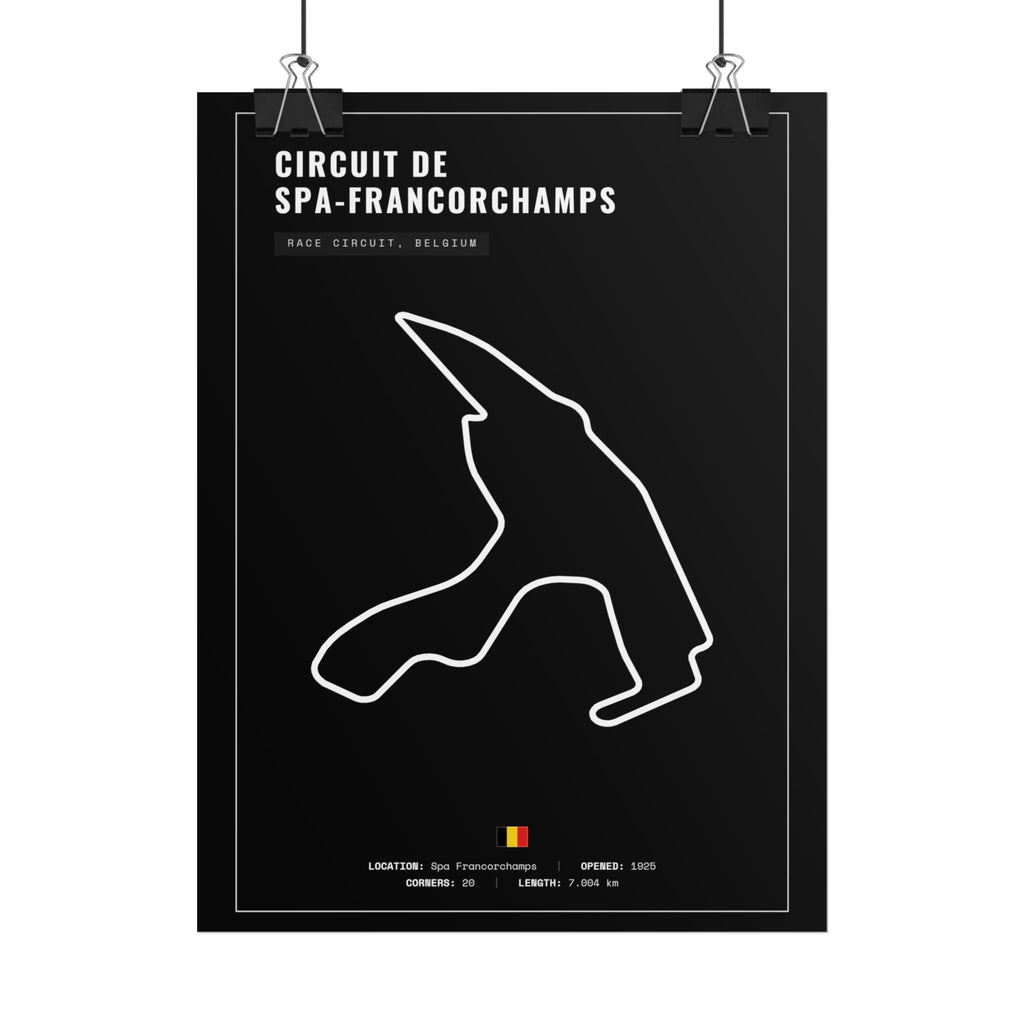 Spa-Francorchamps Poster