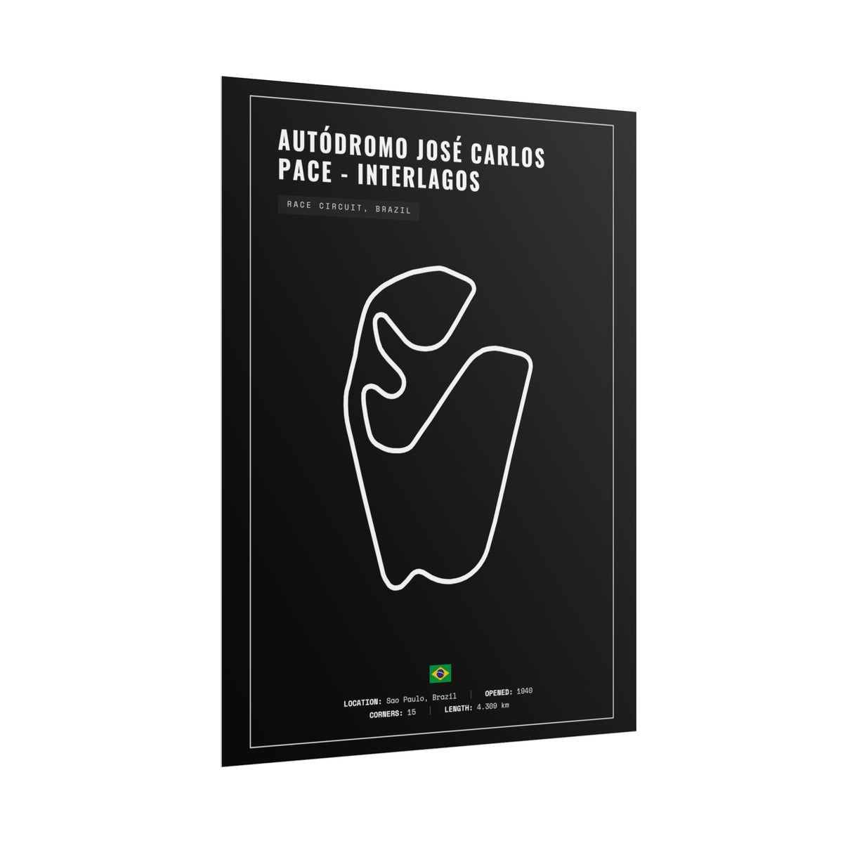 Interlagos Poster
