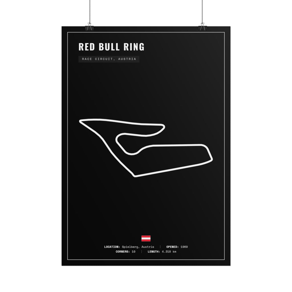 Red Bull Ring Poster