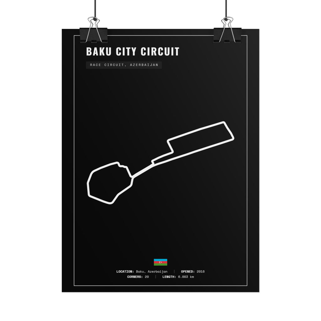 Baku City Circuit Poster