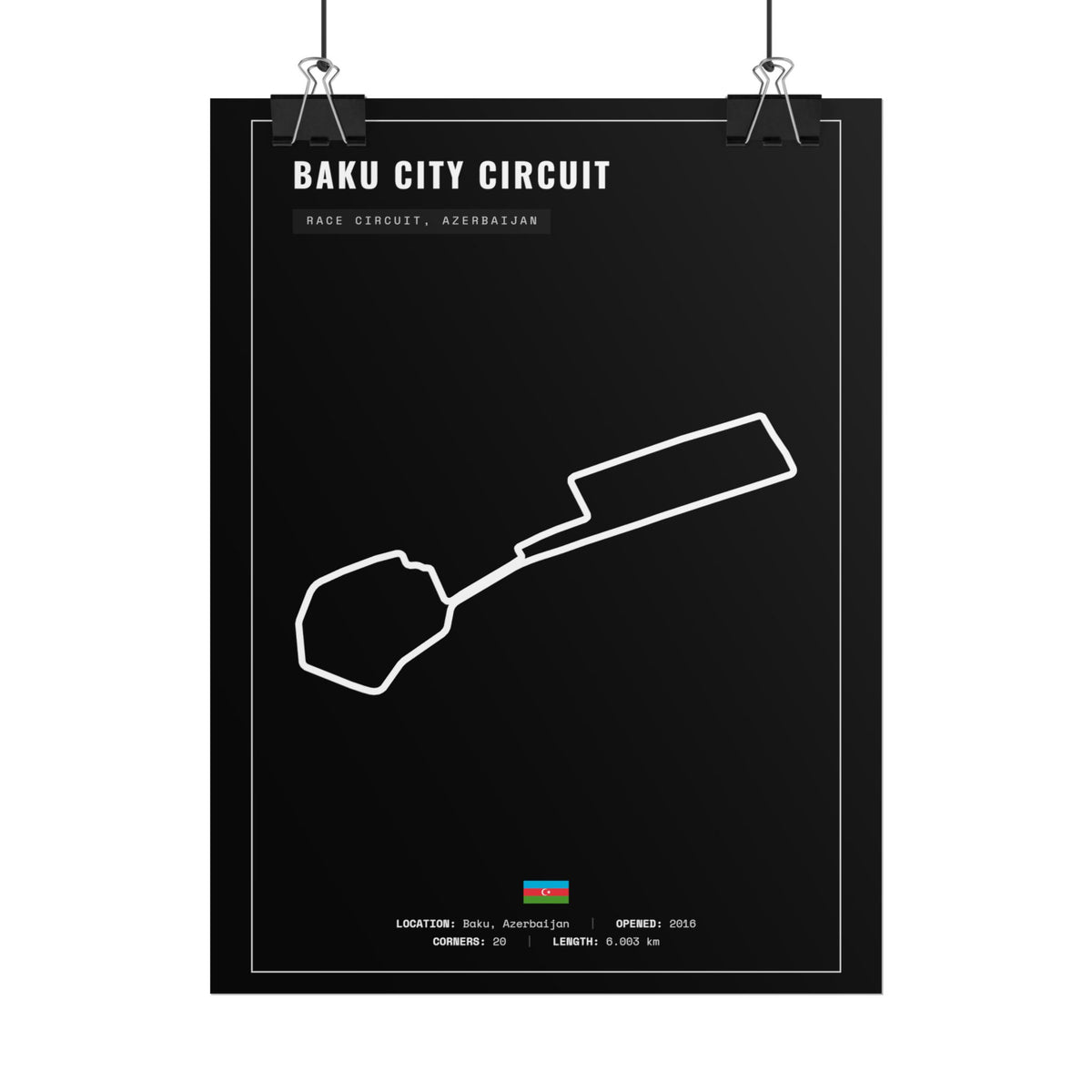 Baku City Circuit Poster