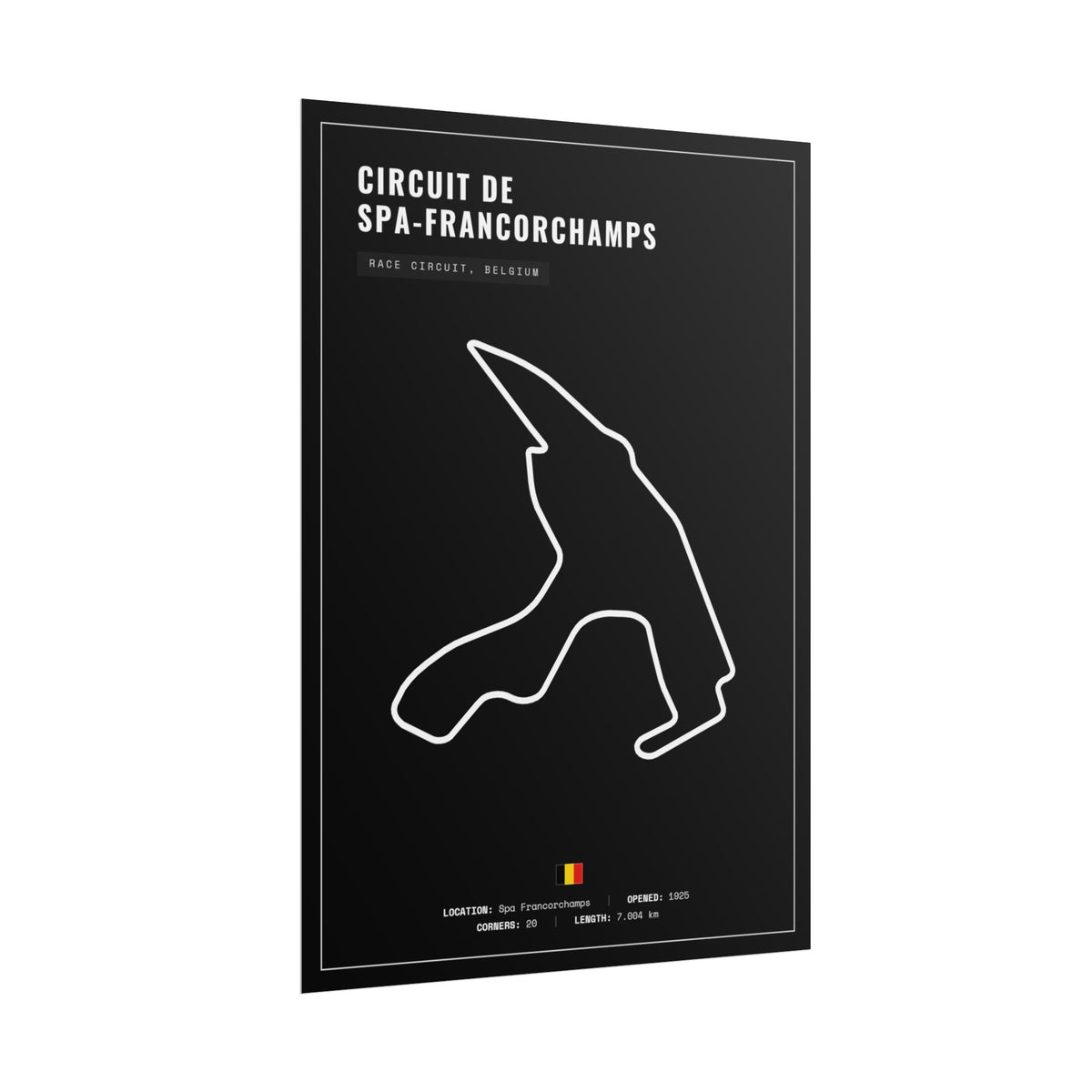 Spa-Francorchamps Poster