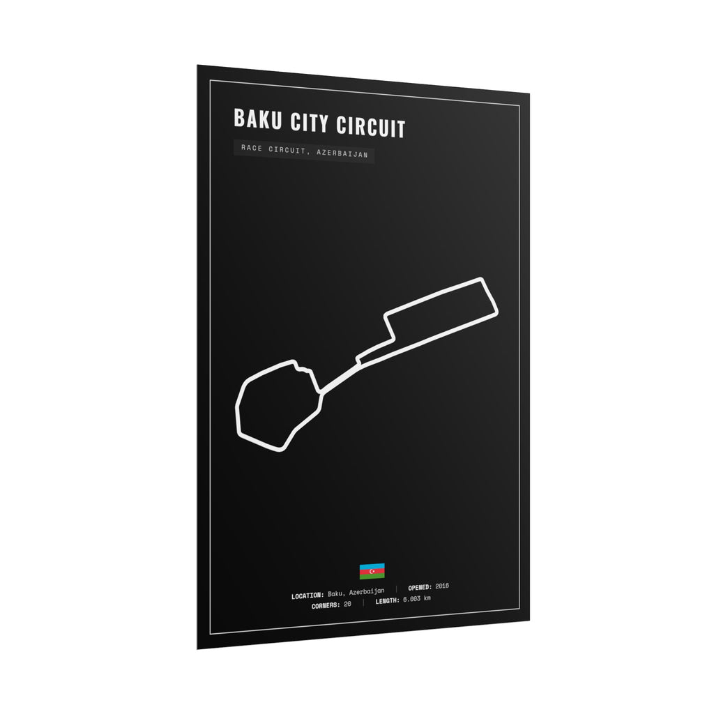Baku City Circuit Poster