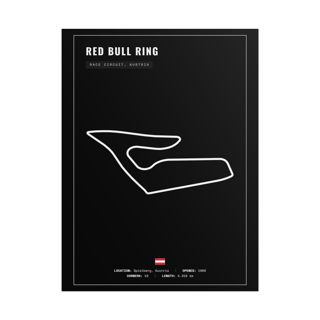 Red Bull Ring Poster