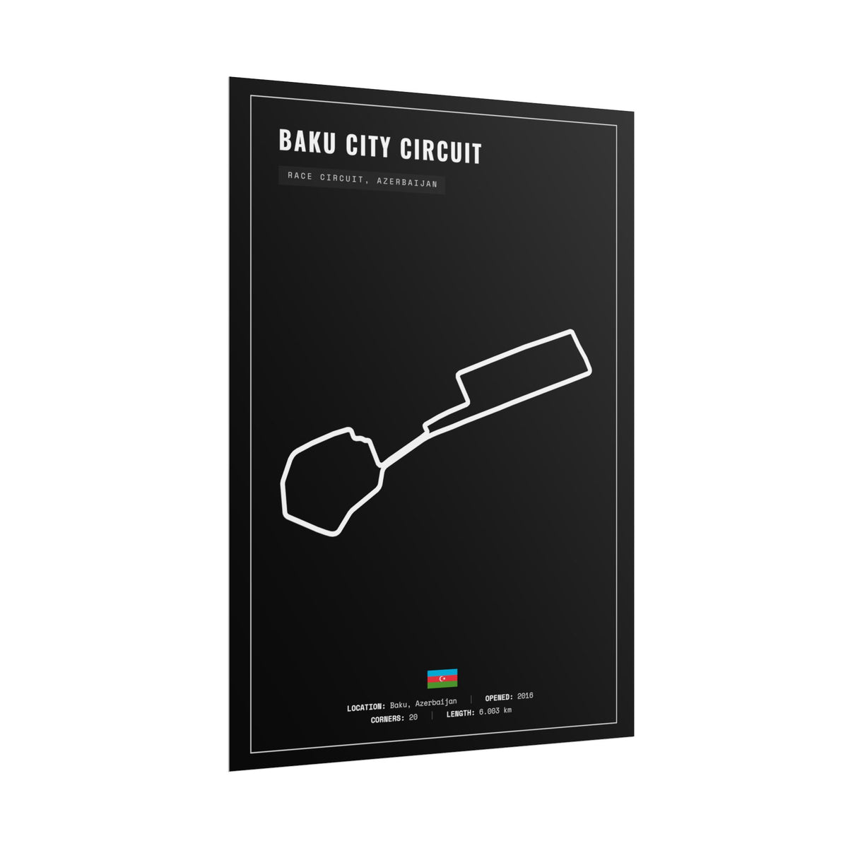 Baku City Circuit Poster